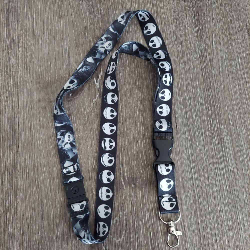 Disney The Nightmare Before Christmas Jack Head Lanyard